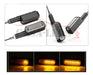 Lux Led Kit X4 Amber Sequential LED Turn Signal Lights for Motorcycles 1