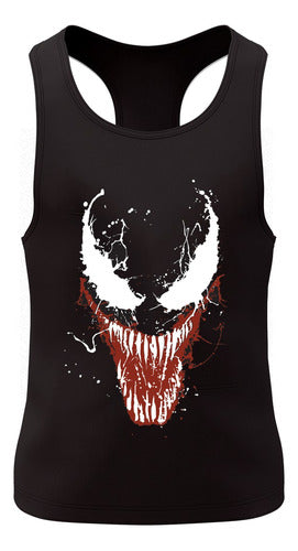 Olympic Open Back Gym Tank Top - Venom 0