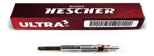 Hescher Glow Plug for Ford Mondeo 2.2 TDCi Q4BA 0