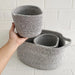 K&K Set of 3 Decorative Storage Baskets 2