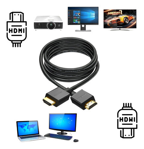 Ugreen HDMI to HDMI Cable 3M V2.0 4K PC HDTV Projector PS4 1