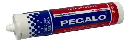 Pegalo Professional Clear Acetic Silicone 280cc Pack of 12 1