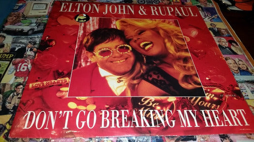 Elton John & Rupaul Don't Go Breaking My Heart Vinilo Maxi 0