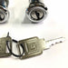 Chevy Coupé Door Cylinder Set with 2 Keys 4