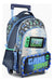 School Backpack with LED Light and Extendable Cart 18" 23