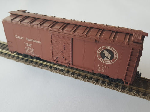 Vagón Box Norteamericano De La Great Northern Athearn  H0 0