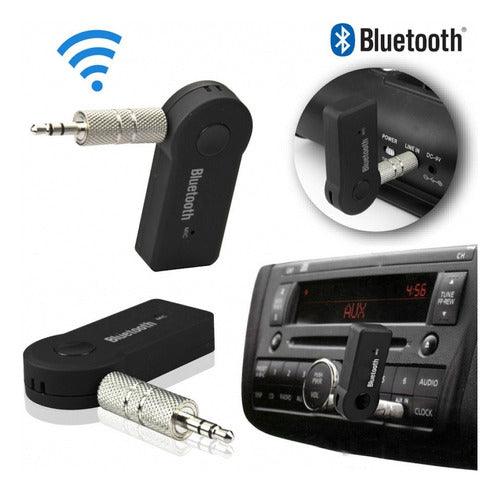 Gran Calidad Receptor Bluetooth Para Auto Color Negro(spica) 1