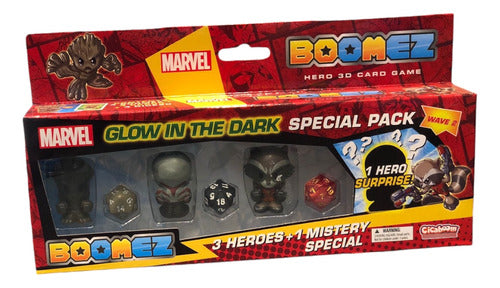 Boomez Juego Marvel Glow In The Dark 4