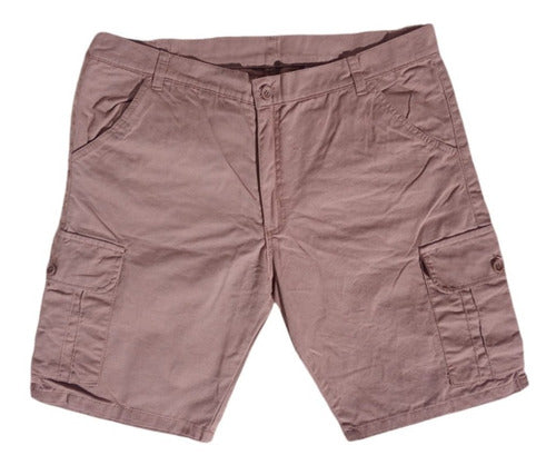 SC Indumentaria Bermudas Cargos De Gabardina Del Talle 42 Al 52 0