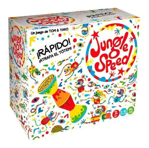 Jungle Speed Card Game by Top Toys Intergames - Fast-Paced Fun for All Ages - Juego De Cartas Jungle Speed Top Toys Intergames 2500