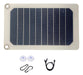 V Mochila Carregador De Painel Solar Power Bank Kit De 0