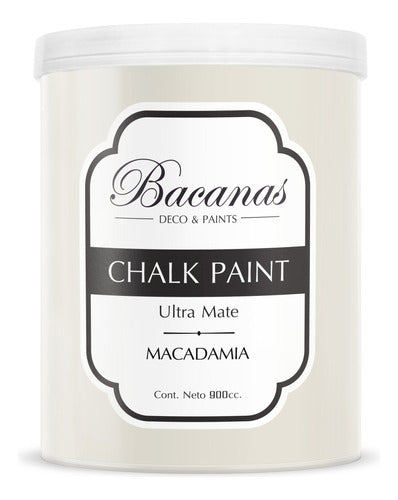 Chalk Paint  Macadamia 900cc - Bacanas 0