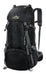 Mochila Impermeable Para Senderismo - 50 L Negro. 0