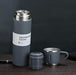 Vacuum Flask Set with Brewing Cap and Stainless Cups Up to 12 Hours Insulation 8
