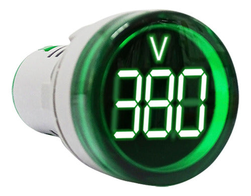 BAW Digital Voltmeter 220V 380V Alternating Current LED Indicator 0