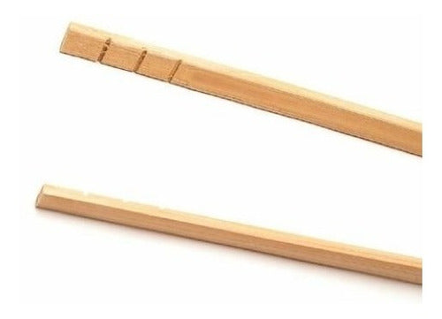 Nonfork Bamboo Tongs 30cm 1