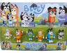 Bluey And Friends Bingo Heleer Chilli Set Muñecos X 6 0