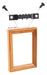 Kare & Kind Picture Frame Hangers Con Tornillos - 80x Percha 4