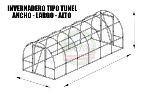 Ipesa Polietileno Para Invernadero 2,50x100x1 XD2 $ 2