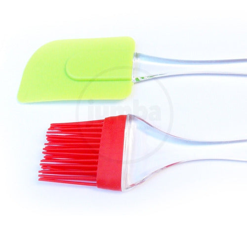 Wang Neng Silicone Spatula and Brush Set 3