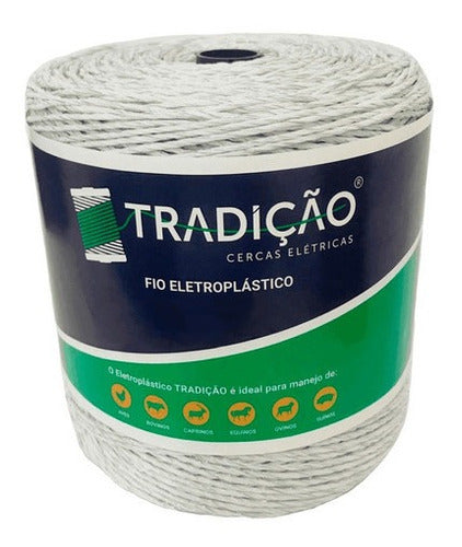 Fio Para Cerca Elétrica Rural Eletroplastico - Rolo 1000m 0