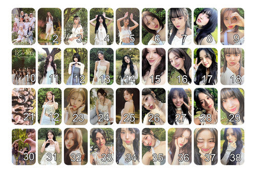 Calcotify Twice With Youth Fanmade Photocards Set X 64 Frente Y Dorso 2