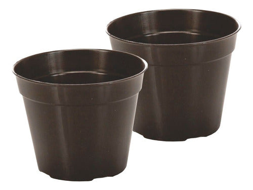 500 Vaso Redondo Mini 150ml Plantas, Suculentas, Mini Cactos 3