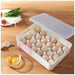 Egg Container With Lid Egg Tray Organizer Ohmyshop 1