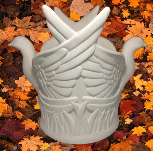 Paint-Your-Own Ceramic Dove Centerpiece 1