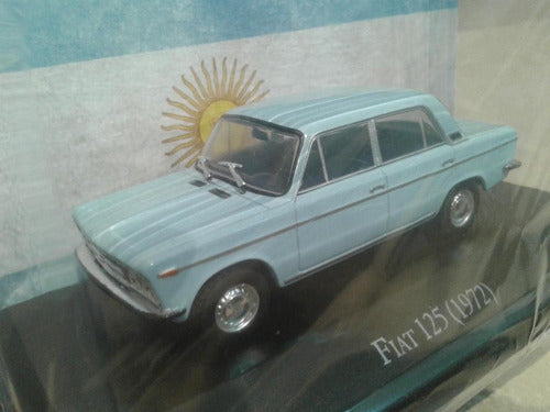 Fiat 125 Colección Argentina 1 43  11cm Salvat  Ixo 3