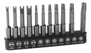 Ruhlmann Torx Bit Set U and 11 Pcs 1/4 Screwdriver 0