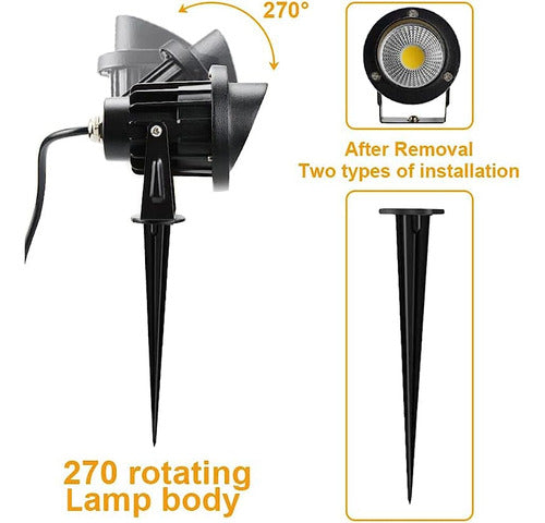 ~? Romwish Led Landscape Spotlights, 10w Outlets Outdoor Spo 4