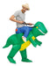 By Estilo Home Inflatable Adult Dinosaur Costume for Fun Parties 0