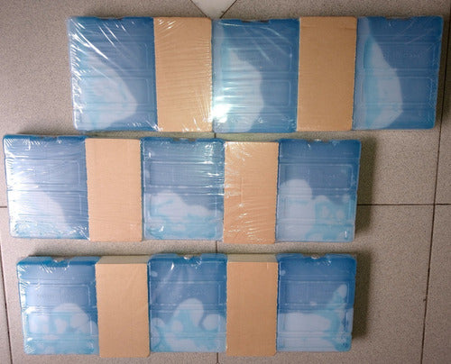Set of 3 Hard Refrigerant Gel Packs 700g 18x14 for Cooler 7