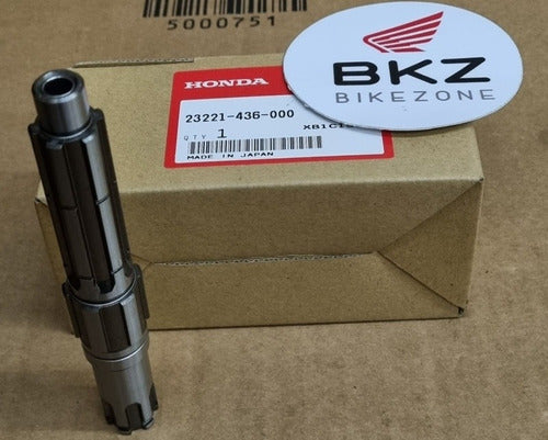 Eje Piñon Secundario Origina Honda Xl 100 Crf 100 Xr 100 Bkz 4