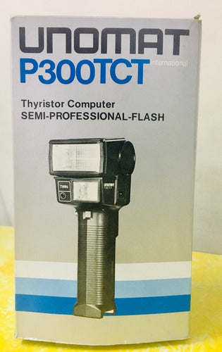 Flash Analogico Unomat P300tct Doble Lampara Thyristor 5