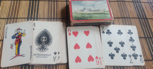 Cartas Póker Waddingtons Barco 2