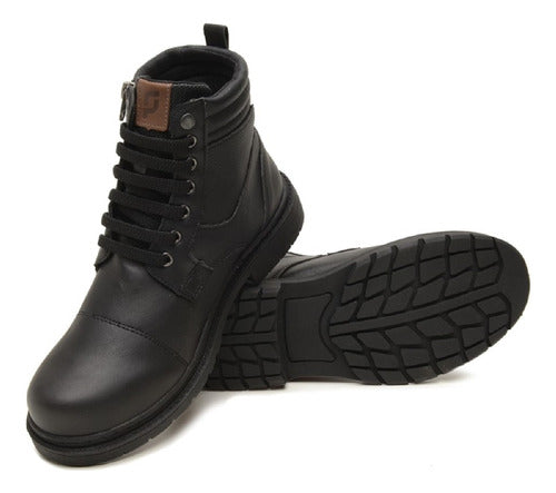 Coturno Masculino Bota Casual Pedway Estilo E Conforto 1