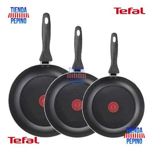 Tefal Easy Cook Non-Stick Frying Pan Set X3 4