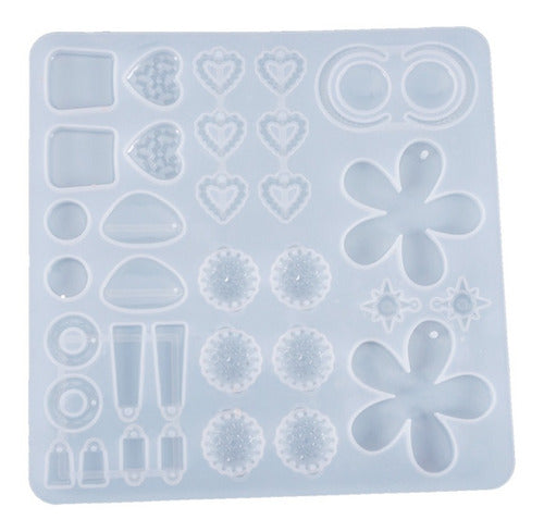 Generic Silicone Mold for Resin Earrings and Hangings 1