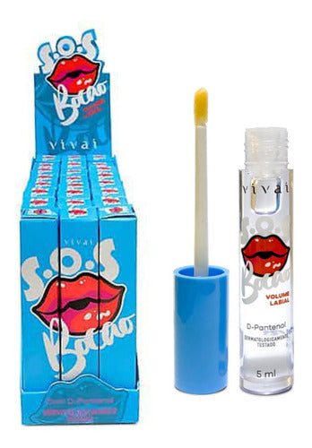 Box C/24 Gloss Volume Labial Sos Bocão 3025 - Vivai 02 3