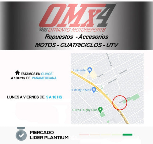 OMX4 Llave Pulsador De Arranque Moto Motomel Bit 110 5