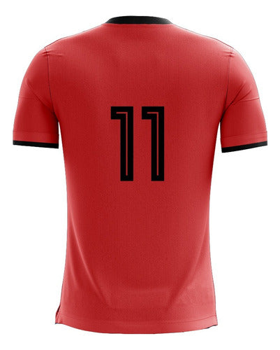 10 Football Team Jerseys Numbered - Free Shipping 35