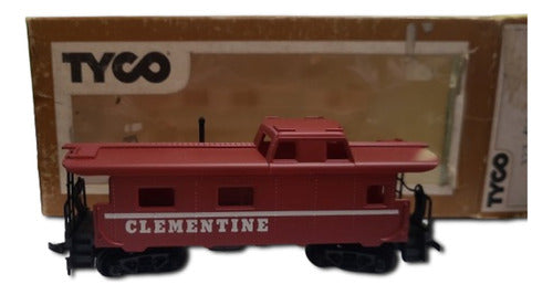 Vagon De Carga Caboose Clementina 1/87 Tyco 1