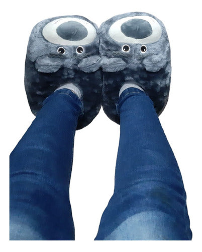 NeedFeel Imported Bear Slippers for Women - Winter Synthetic Fur 4