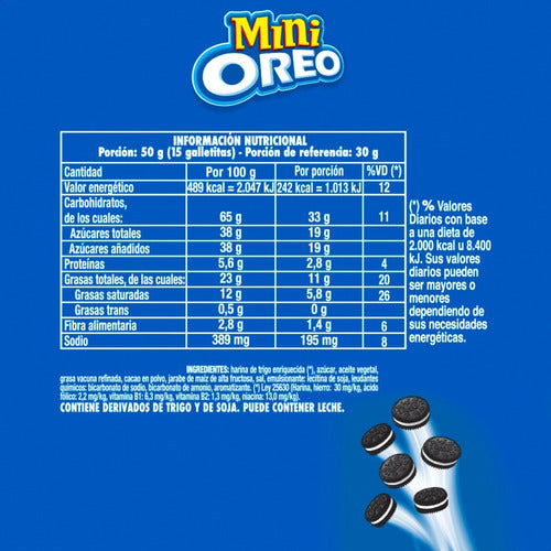 Oreo Mini Classic Chocolate Vanilla Bulk Box 5