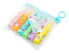 MegaShop 6 Fluorescent Highlighters in Bottle Shape with Easy-Zip Bag 4