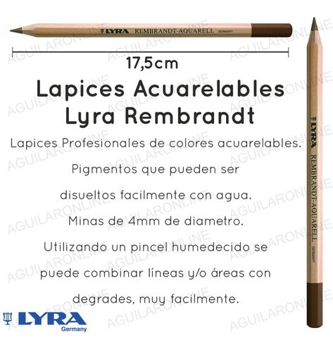 Lyra 24 Aquarell Rembrandt Colored Pencils 1