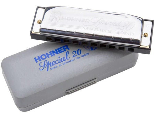 Hohner Special 20 Harmonica in A with Case 0