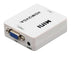 HDMI Female to VGA Converter with Audio Support and External Power PS4 1080p 0
